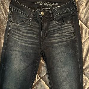 American Eagle Super Skinny Stretch Jeans.